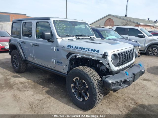 Auction sale of the 2024 Jeep Wrangler 4xe 4-door Rubicon, vin: 1C4RJXR60RW178280, lot number: 11987340