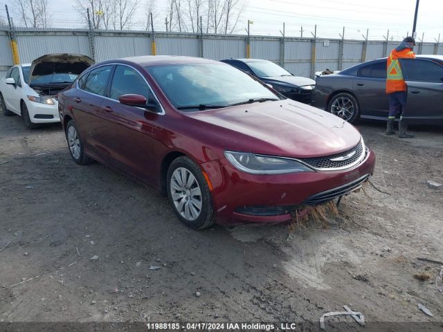 Auction sale of the 2015 Chrysler 200, vin: 1C3CCCFB8FN599843, lot number: 11988185
