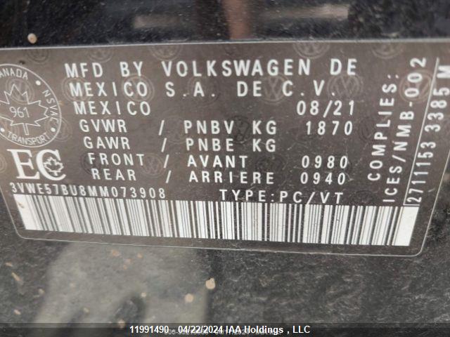 3VWE57BU8MM073908 Volkswagen Jetta