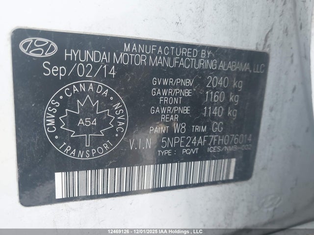 HYUNDAI SONATA GL - 9