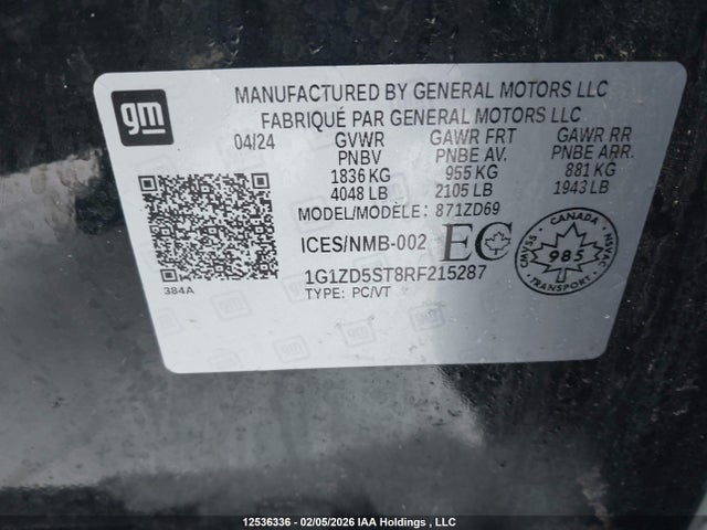 CHEVROLET MALIBU LT - 9