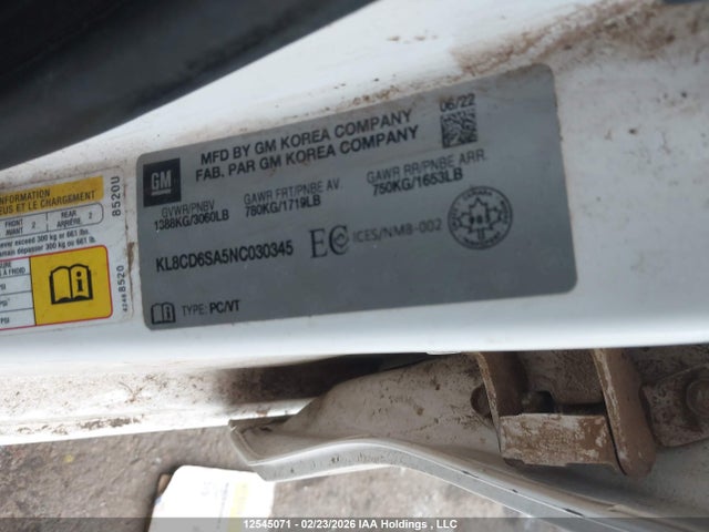 CHEVROLET SPARK 1LT CVT - 9