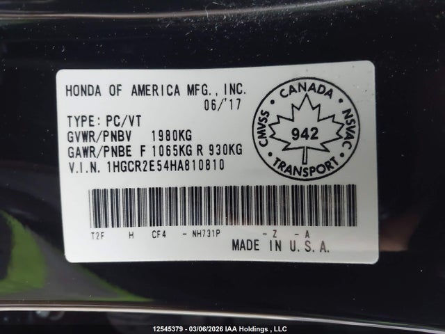 HONDA ACCORD SPORT - 9