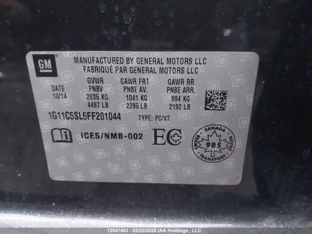 CHEVROLET MALIBU 1LT - 9