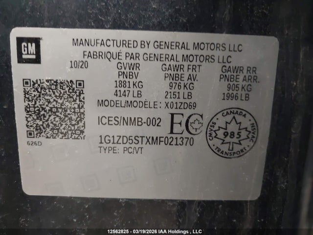 CHEVROLET MALIBU LT - 9