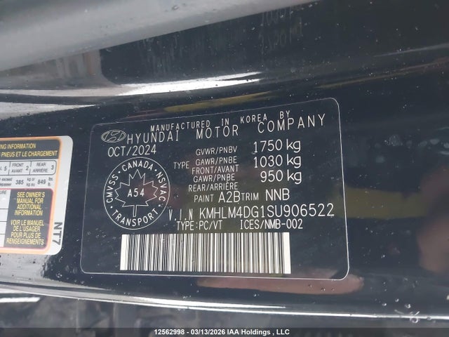 HYUNDAI ELANTRA PREFERRED WITH TECH PACKAGE - 9