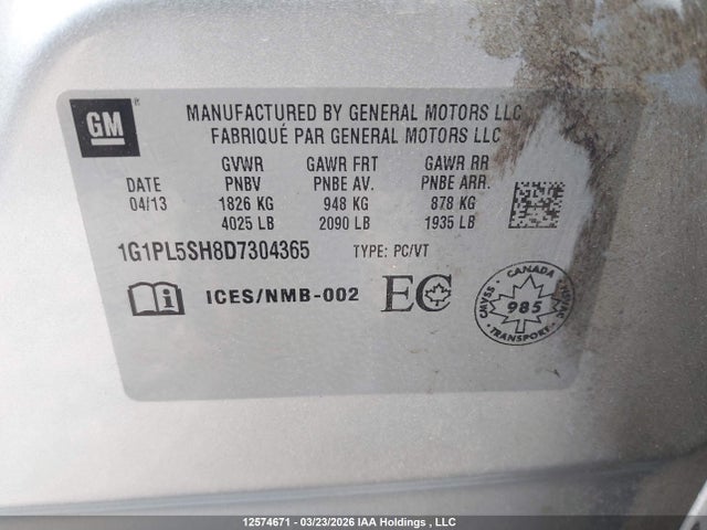 CHEVROLET CRUZE LS - 9