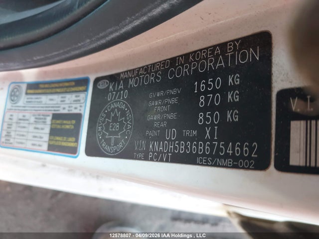 KIA RIO5 EX/EX-CONVENIENCE/EX-SPORT - 9