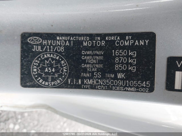 HYUNDAI ACCENT SE - 9