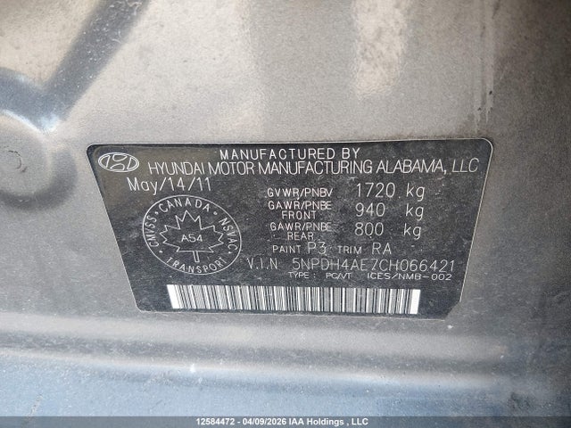 HYUNDAI ELANTRA GLS/LIMITED - 9