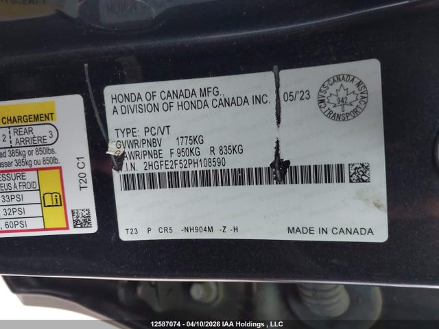 HONDA CIVIC SPORT - 9