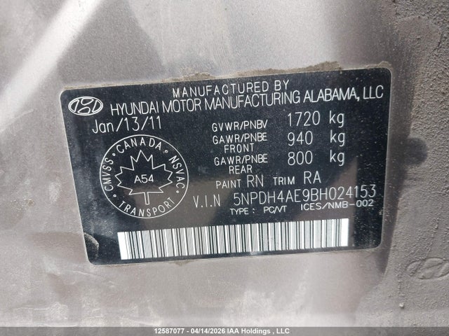 HYUNDAI ELANTRA GLS - 9