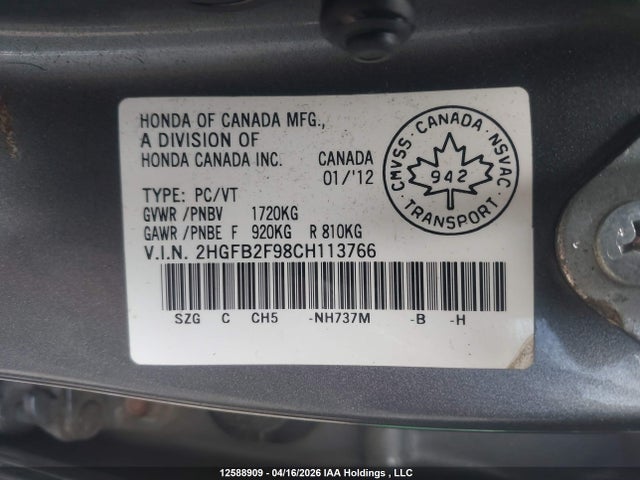 HONDA CIVIC EX-L - 9