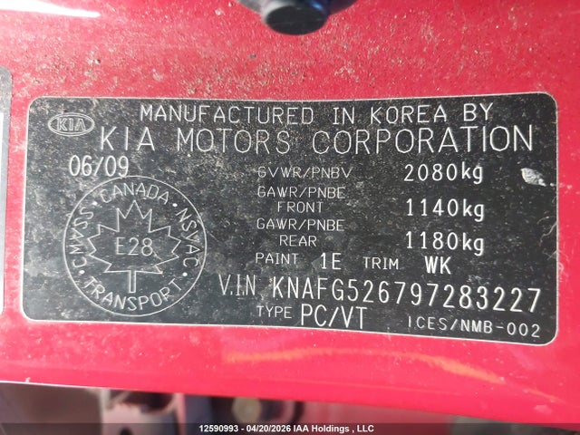 KIA RONDO EX-V6/EX-V6 LUXURY - 9