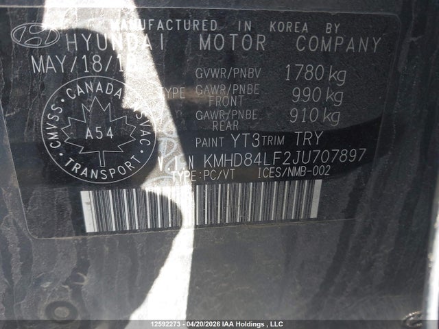 HYUNDAI ELANTRA SEL/VALUE/LIMITED - 9