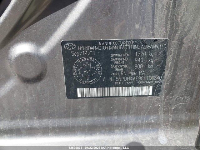 HYUNDAI ELANTRA GLS/LIMITED - 9