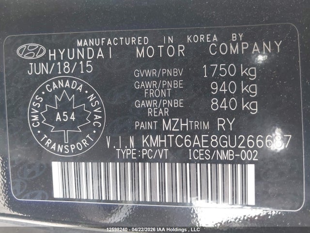 HYUNDAI VELOSTER TURBO - 9