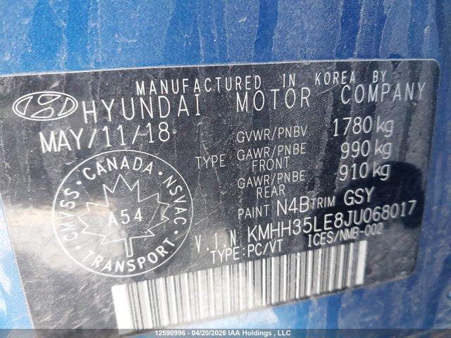 HYUNDAI ELANTRA GT GL - 9