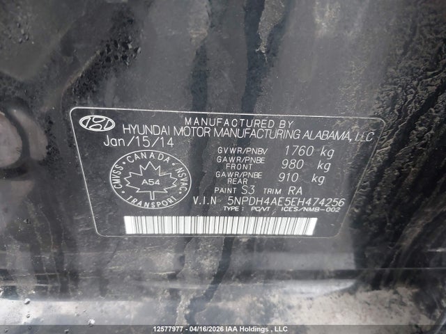 HYUNDAI ELANTRA GL - 9