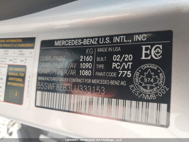 2020 Mercedes-BENZ C 300 4MATIC 照片 9