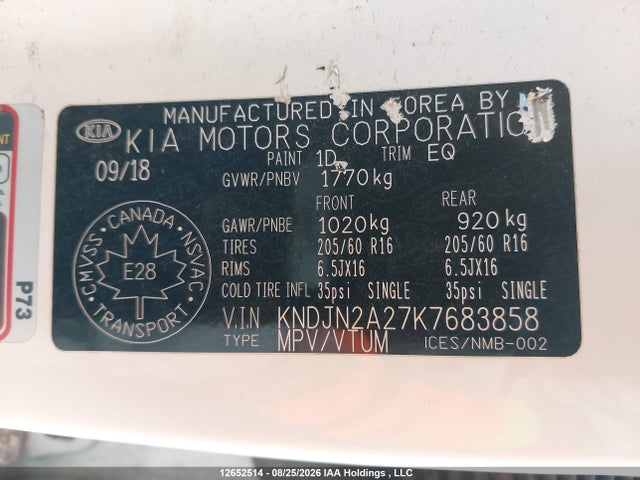 2019 KIA SOUL LX 照片 19