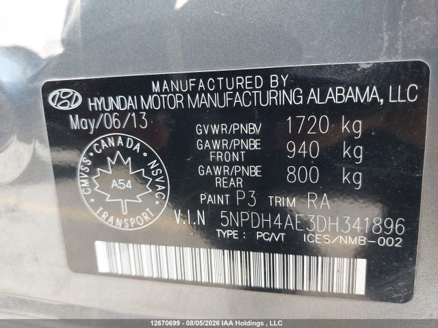 2013 Hyundai ELANTRA — миниатюра 19