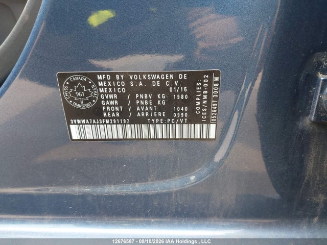 2015 Volkswagen JETTA TDI 照片 9