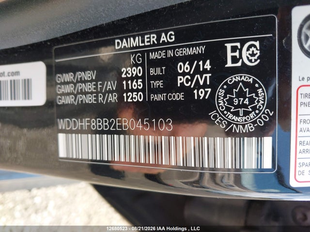 2014 Mercedes-BENZ E 300 4MATIC — фото 9