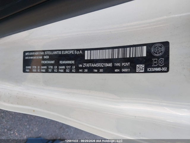 2024 FIAT 500 E RED 照片 9