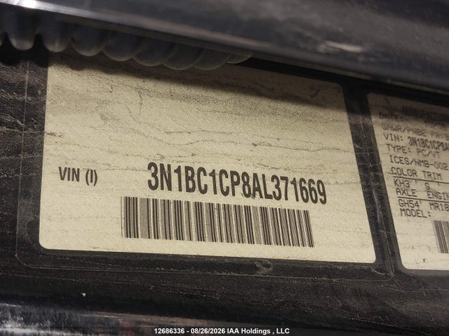 2010 Nissan VERSA 1.8SL 照片 9