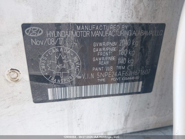 2018 Hyundai SONATA GL 照片 9
