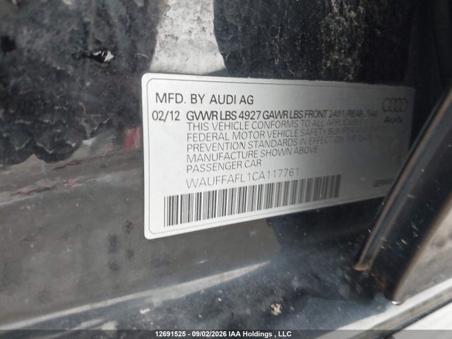 2012 AUDI A4 2.0T PREMIUM — миниатюра 19