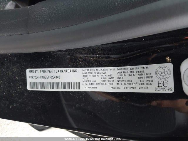 صورة 9 لـ 2026 Chrysler PACIFICA LIMITED