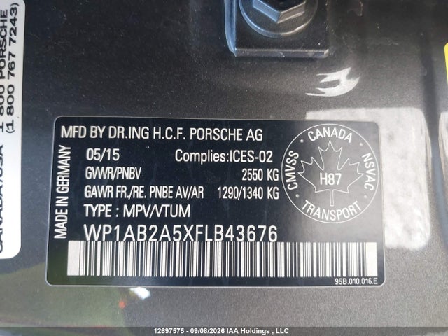 2015 Porsche MACAN S 照片 9