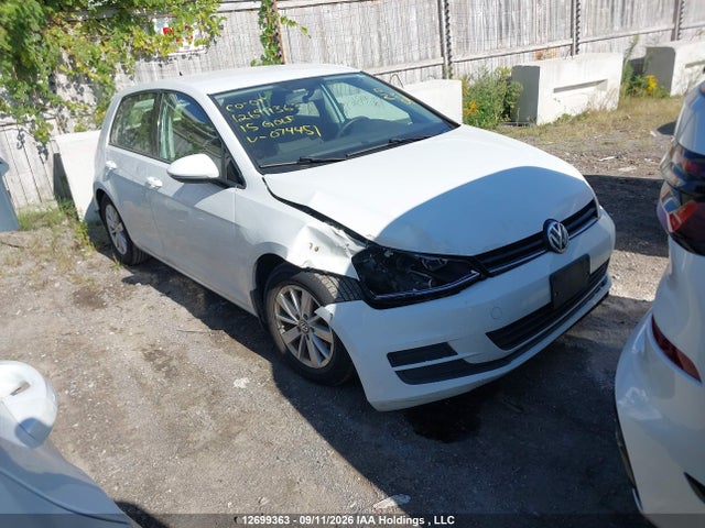 2015 VOLKSWAGEN GOLF
