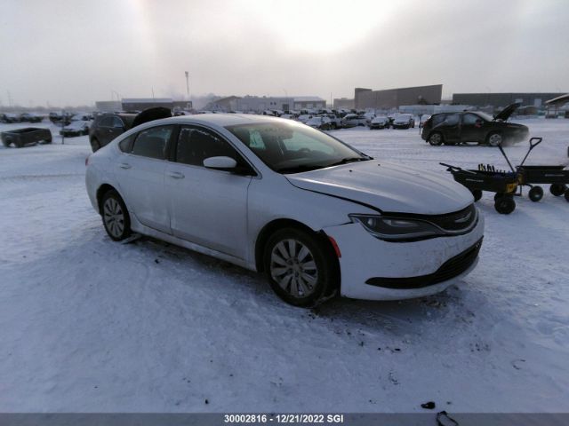 Auction sale of the 2015 Chrysler 200 Lx, vin: 1C3CCCFB3FN550131, lot number: 30002816