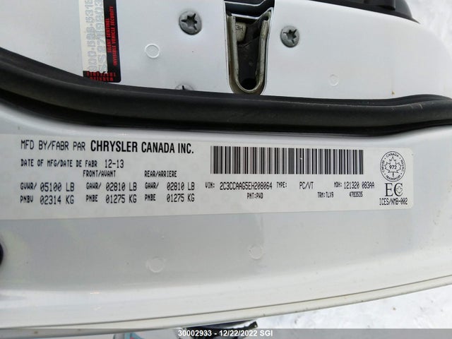 2C3CCAAG5EH208064 Chrysler 300