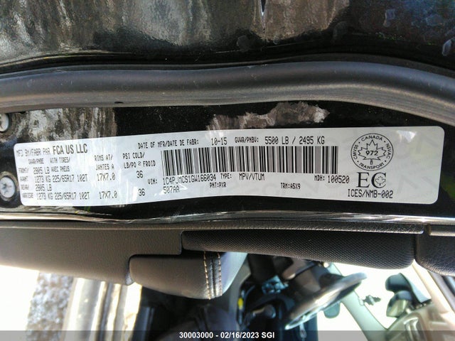 Jeep Cherokee Latitude 2016 1C4PJMCS1GW166034 Image 10