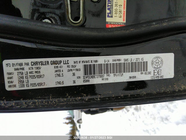 Dodge JOURNEY SE 2014 3C4PDCAB9ET279897 Image 9
