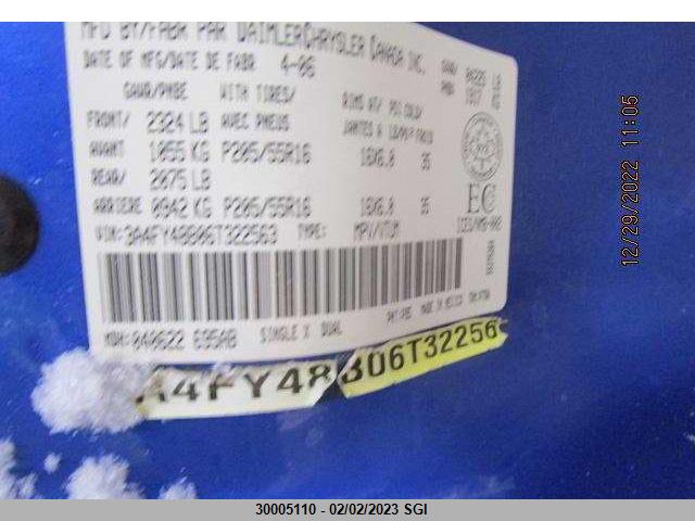 3A4FY48B06T322563 Chrysler Pt Cruiser