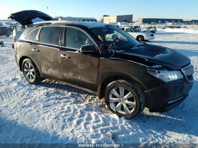 Auction sale of the 2014 Acura Mdx Advance, vin: 5FRYD4H89EB501064, lot number: 30005842