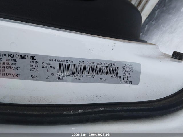 Dodge Grand Caravan Gt 2019 2C4RDGEGXKR637822 Image 9