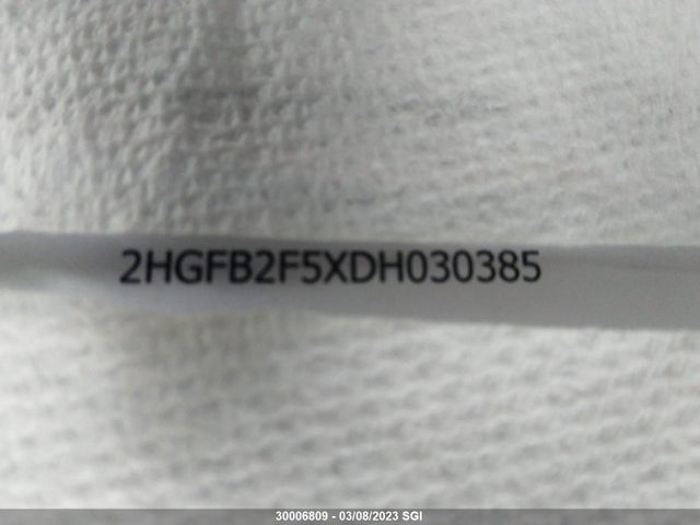 Honda Civic Lx 2013 2HGFB2F5XDH030385 Image 10