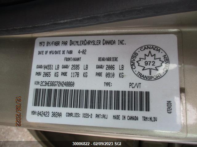 2C3HE66G72H248860 Chrysler 300M