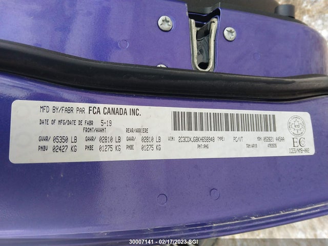 Dodge Charger Sxt 2019 2C3CDXJG8KH658948 Image 9