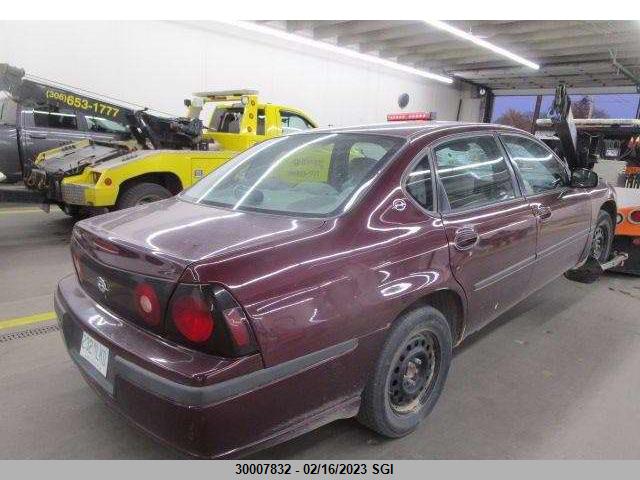 Chevrolet IMPALA 2004 2G1WF52E349388795 Image 12