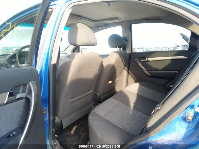 Chevrolet AVEO LT 2008 KL1TG55688B085535 Image 9