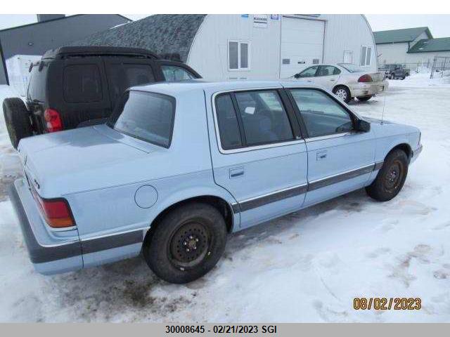 Dodge Spirit 1989 1B3BA46K9KF486038 Image 3