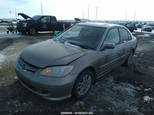 Honda Civic Lx 2005 2HGES16615H037094 Image 2