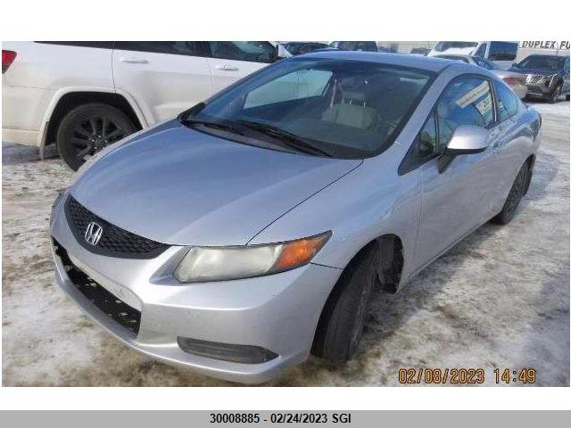 Honda Civic Lx 2012 2HGFG3B45CH002111 Image 2